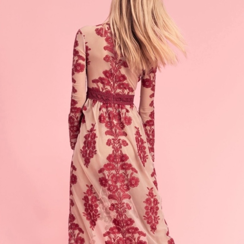 For Love And Lemons Temecula Maxi Dress Size small